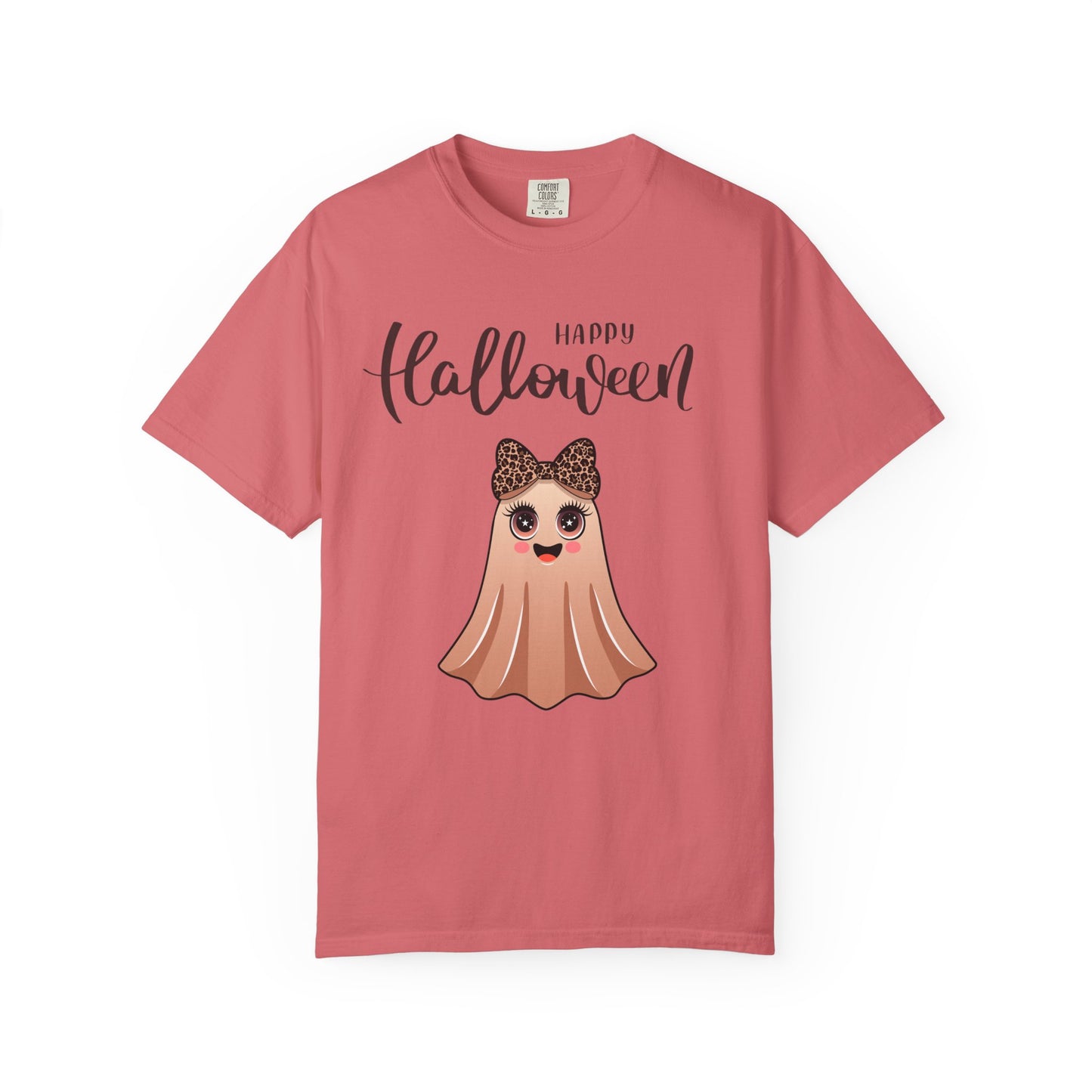 Happy Halloween Ghost T-shirt, Cute Unisex Tee, Festive Fall Apparel, Trick or Treat Shirt, Family Halloween Costume