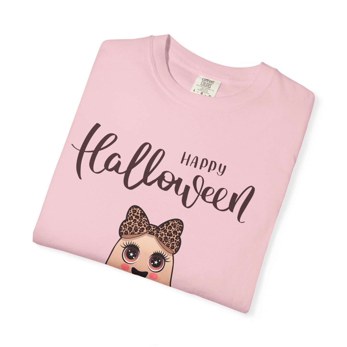 Happy Halloween Ghost T-shirt, Cute Unisex Tee, Festive Fall Apparel, Trick or Treat Shirt, Family Halloween Costume