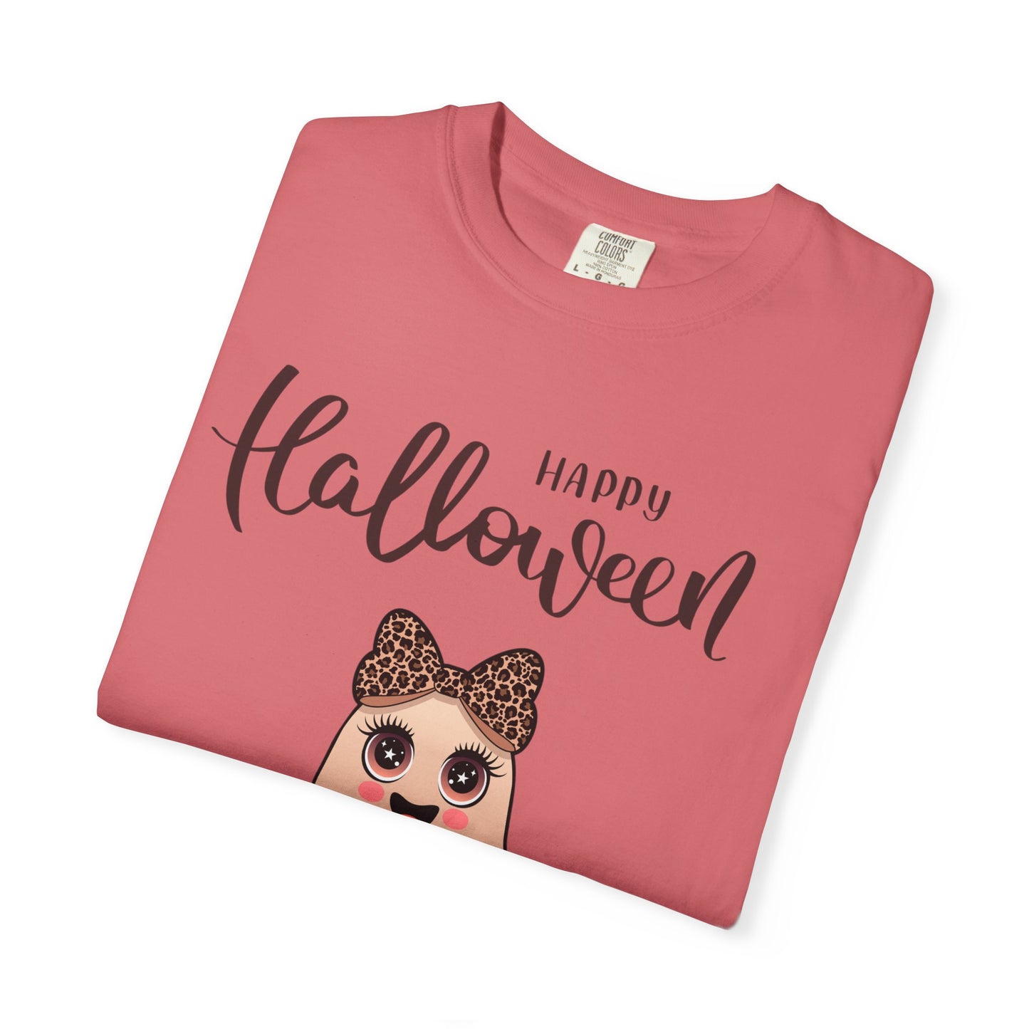Happy Halloween Ghost T-shirt, Cute Unisex Tee, Festive Fall Apparel, Trick or Treat Shirt, Family Halloween Costume