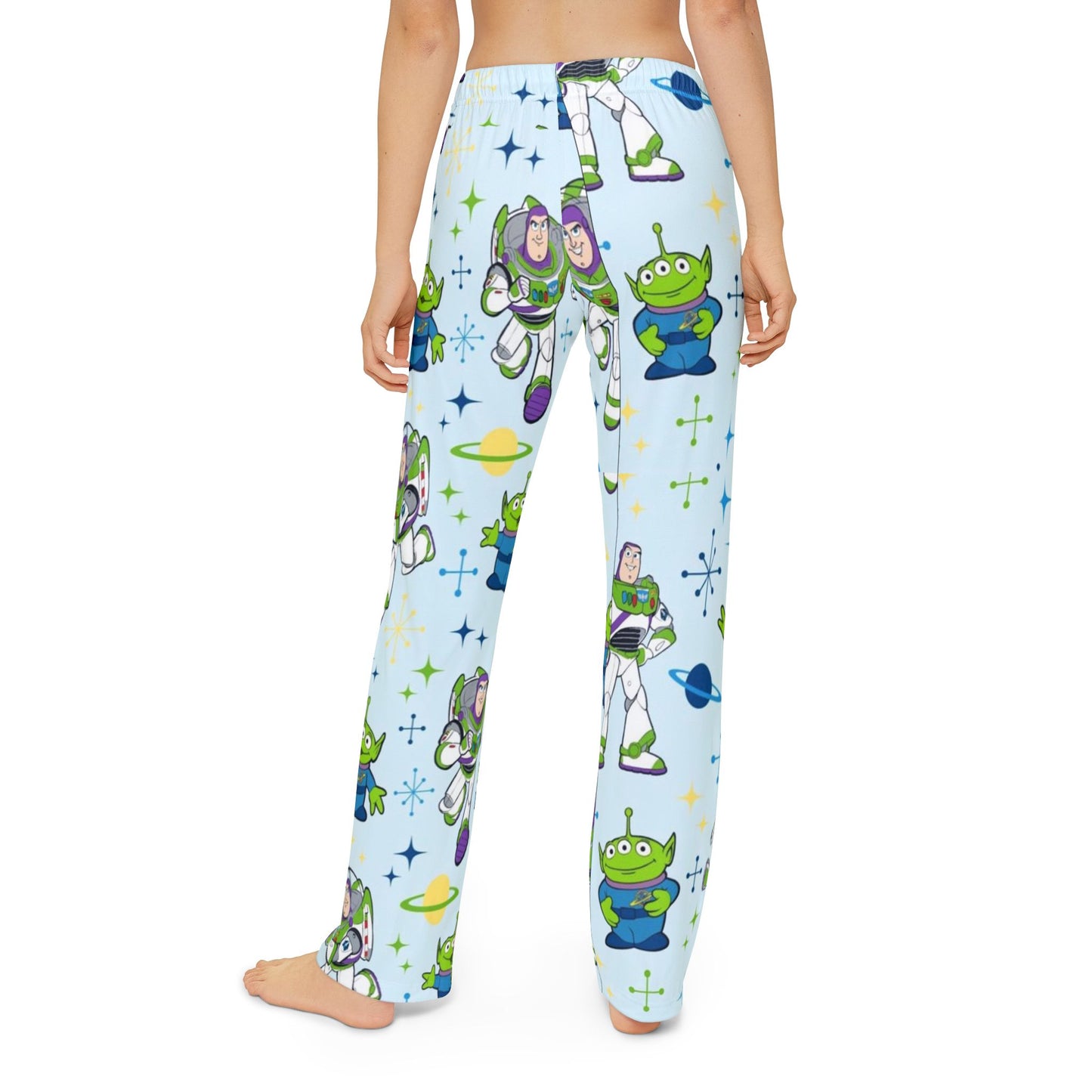 Buzz Lightyear Lounge Pants, Playful Pajama Pants for Space Adventures, Cartoon Alien Print, Birthday Gifts, Sleepover Essentials, Lounge Wear