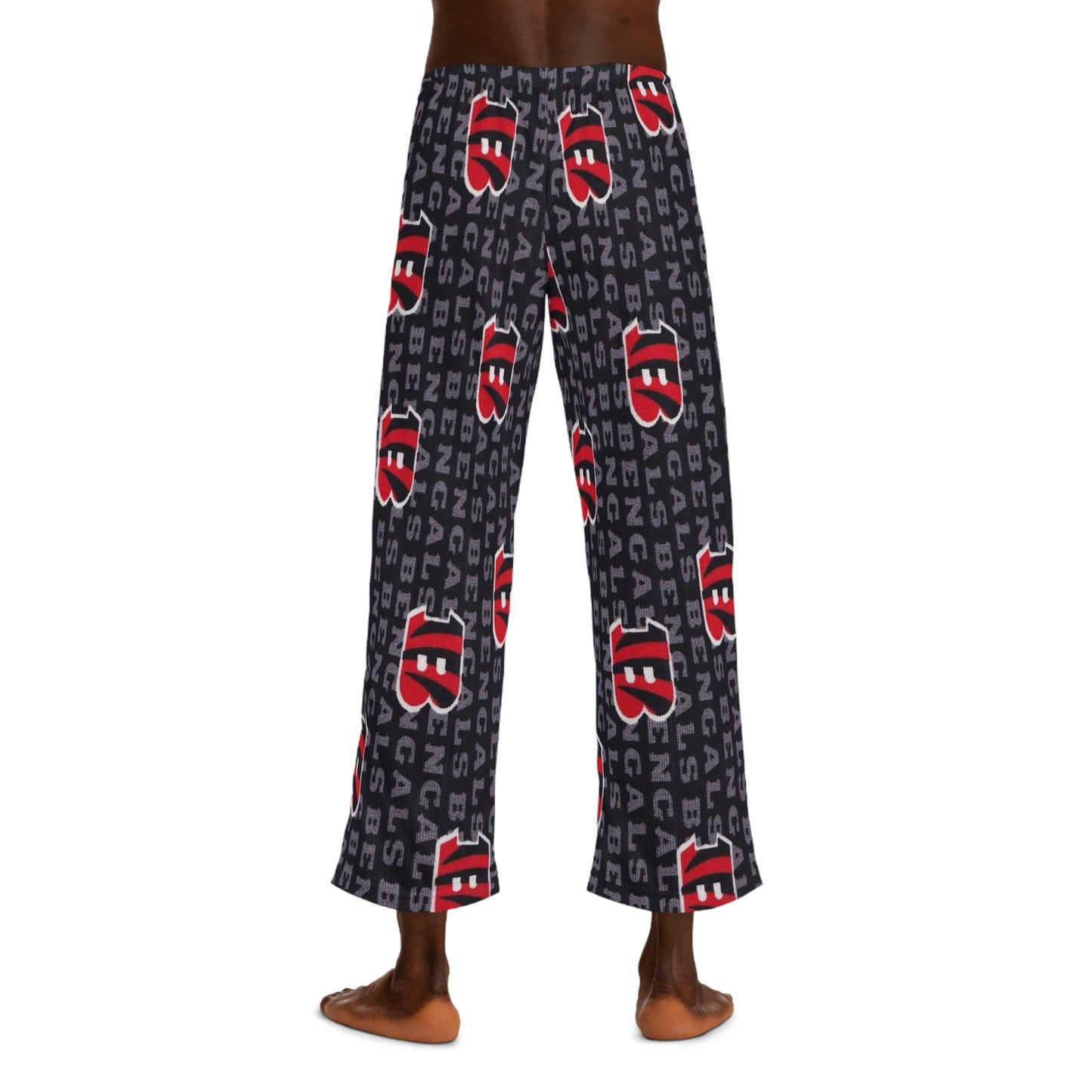 Bengals Men's Pajama Pants, Sports Lounge Pants, Sleepwear Gift, Game Day Apparel, NFL Fan Gear, Relaxation Pants