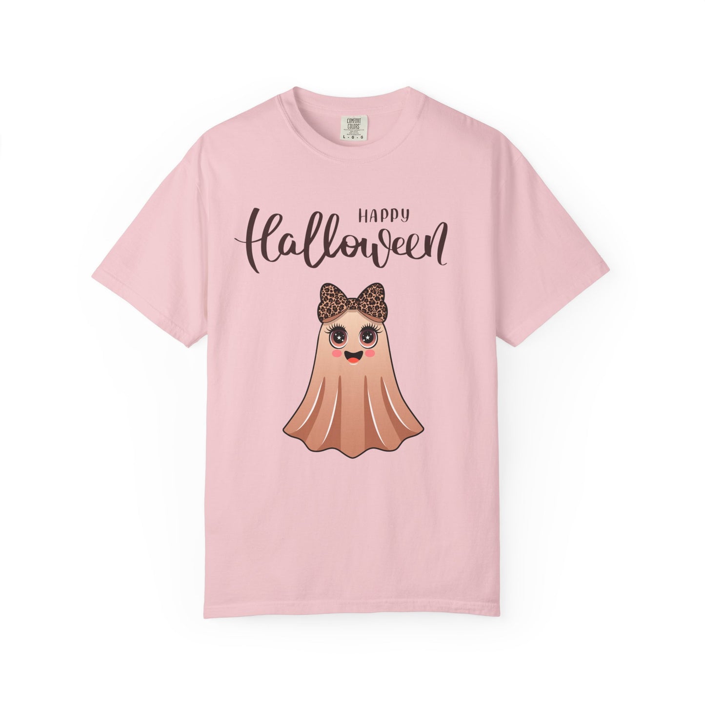 Happy Halloween Ghost T-shirt, Cute Unisex Tee, Festive Fall Apparel, Trick or Treat Shirt, Family Halloween Costume