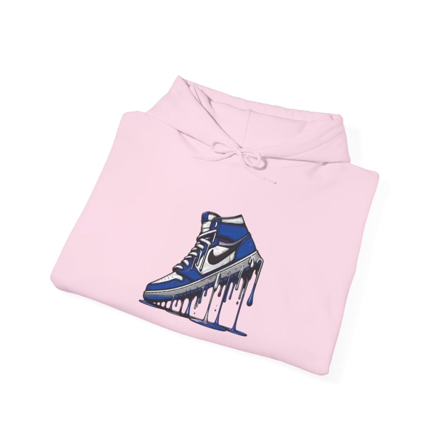 Graffiti Drip Sneaker Hoodie, Casual Streetwear, Unisex Sweatshirt, Cool Fashion Top, Gift for Sneakerheads