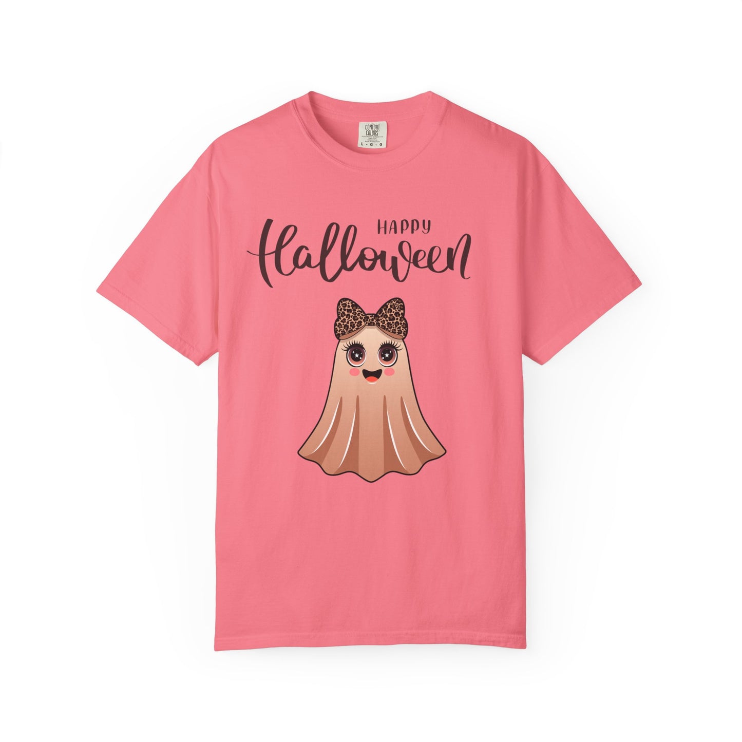 Happy Halloween Ghost T-shirt, Cute Unisex Tee, Festive Fall Apparel, Trick or Treat Shirt, Family Halloween Costume