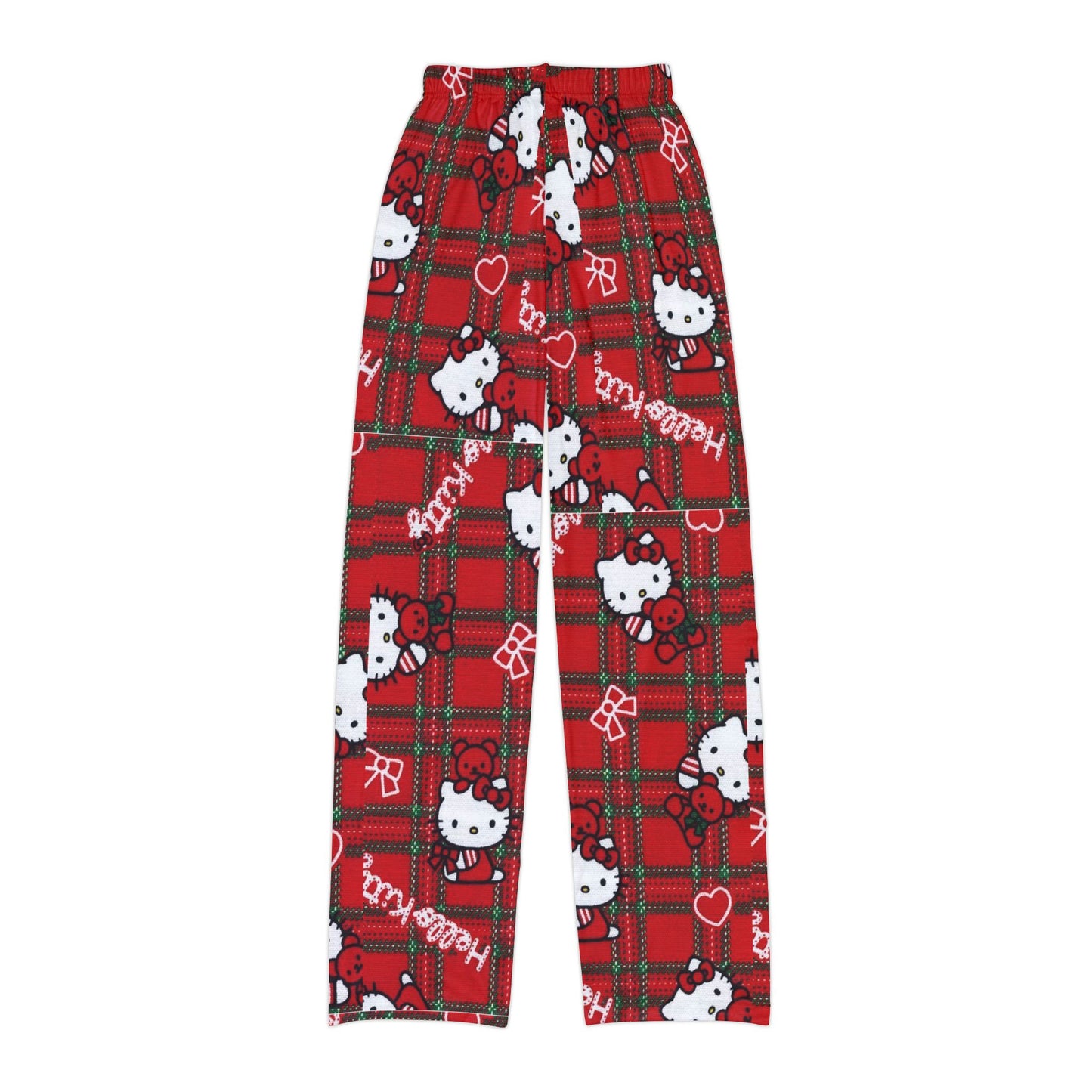Cozy Hello Kitty Kids Lounge Pants, Holiday PJs, Relaxation Wear, Cute Sleepwear, Christmas Gift, Everyday Comfort