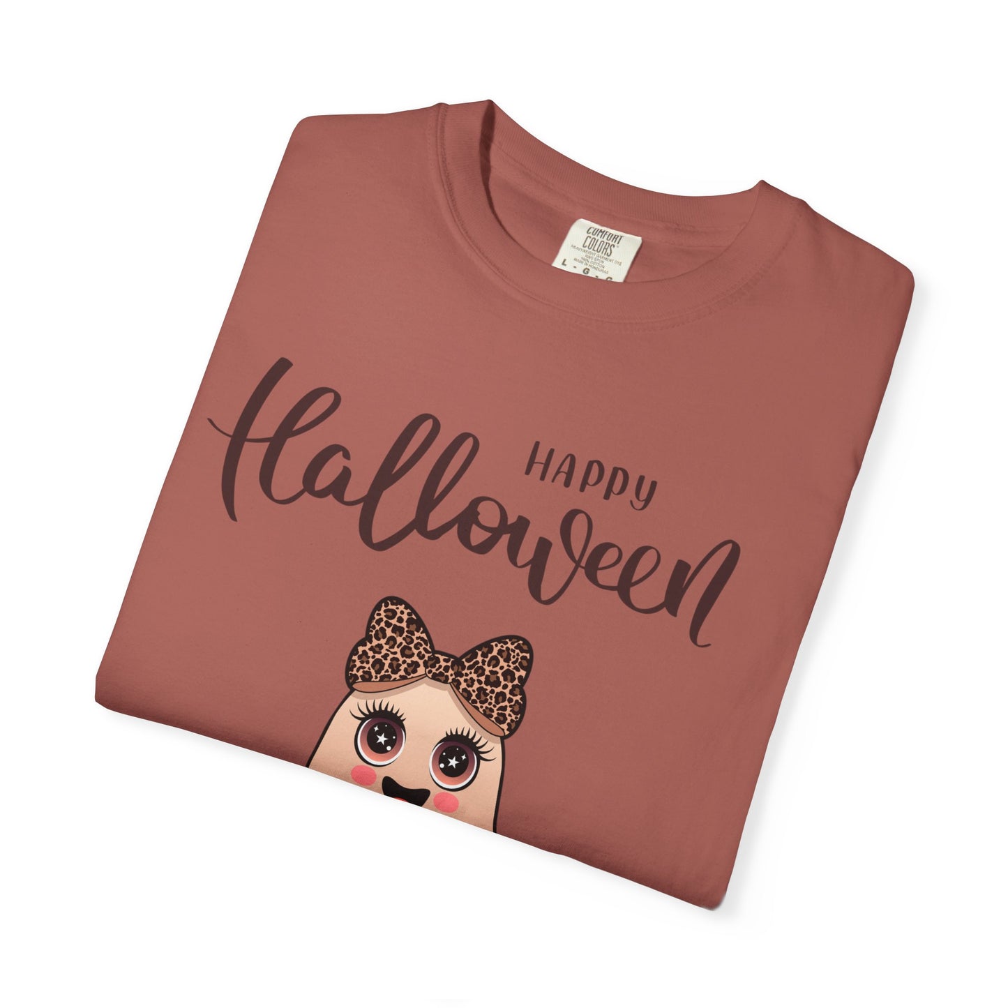 Happy Halloween Ghost T-shirt, Cute Unisex Tee, Festive Fall Apparel, Trick or Treat Shirt, Family Halloween Costume
