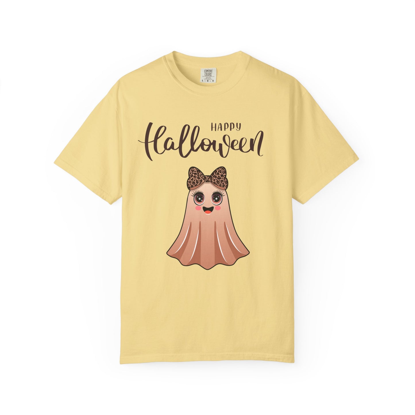 Happy Halloween Ghost T-shirt, Cute Unisex Tee, Festive Fall Apparel, Trick or Treat Shirt, Family Halloween Costume