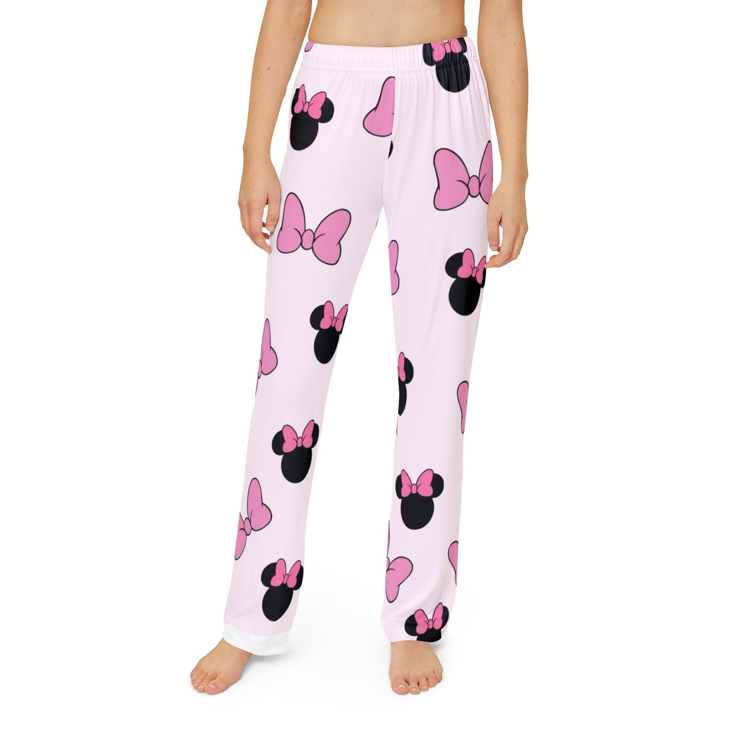 Kids Lounge Pants with Cute Minnie Mouse Design, Comfy Pajama Pants for Kids, Perfect for Lounging, Sleepovers, and Playdates