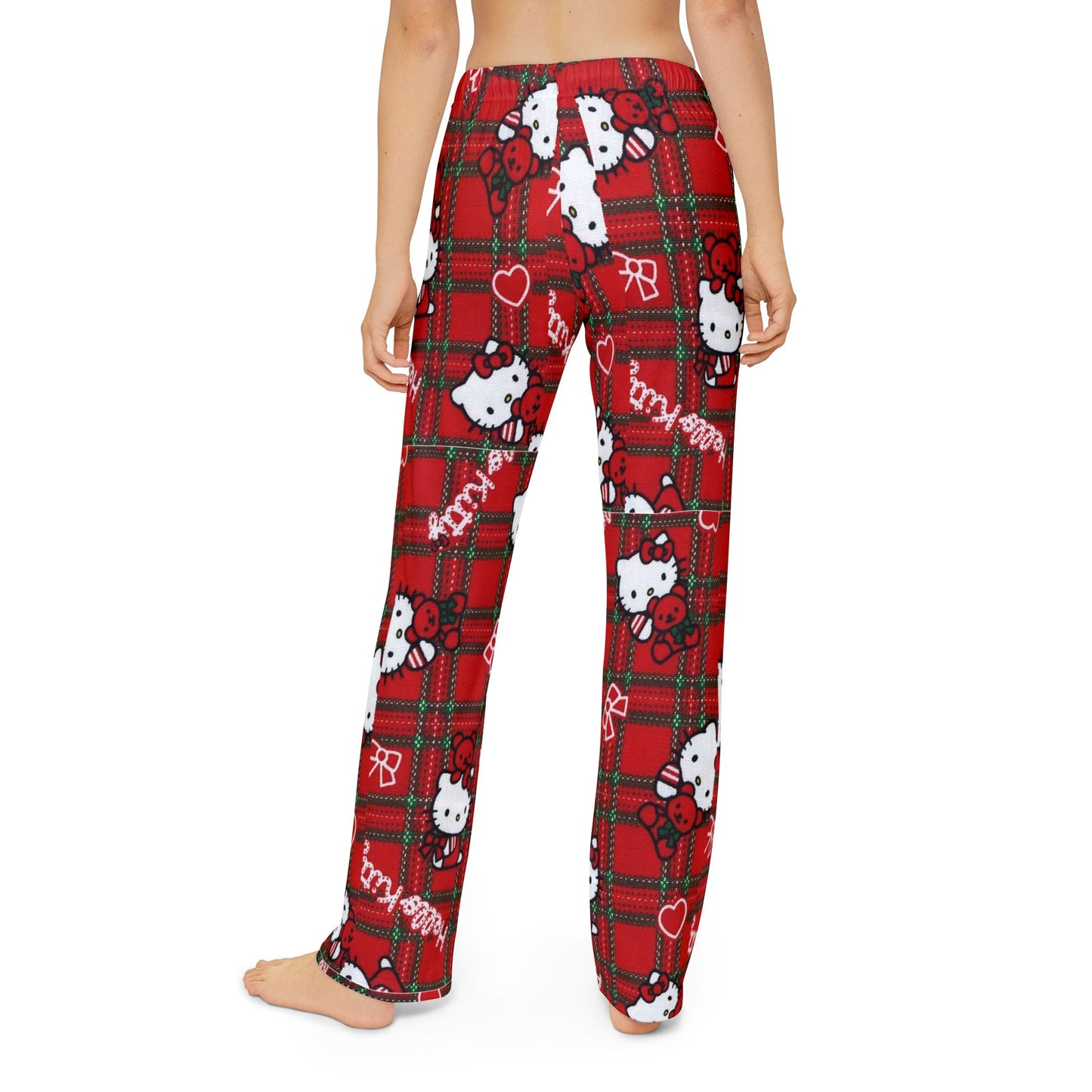 Cozy Hello Kitty Kids Lounge Pants, Holiday PJs, Relaxation Wear, Cute Sleepwear, Christmas Gift, Everyday Comfort