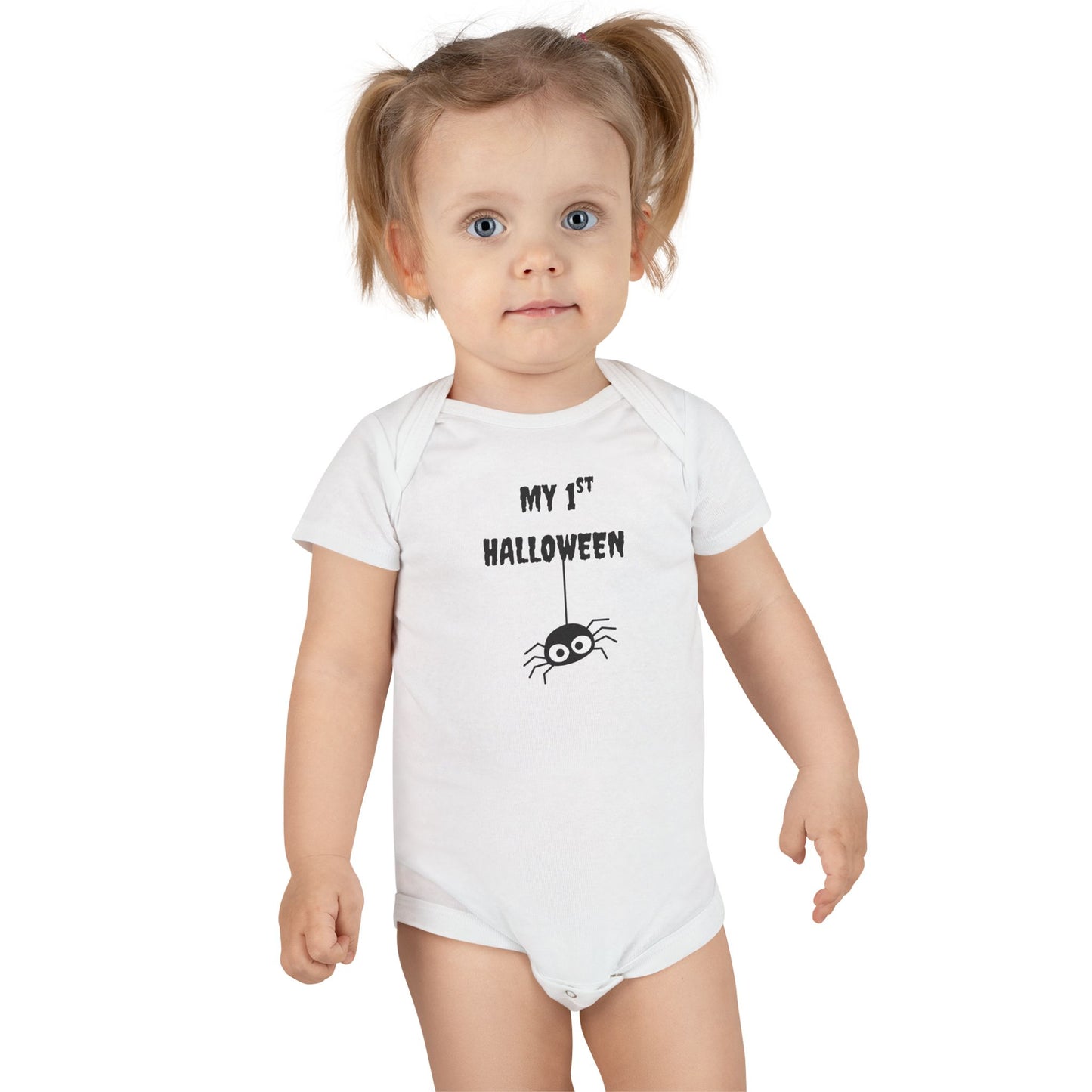 My First Halloween Baby Onesie | Cute Infant Costume | Spooky Baby Shower Gift | Newborn Outfit | Halloween Apparel