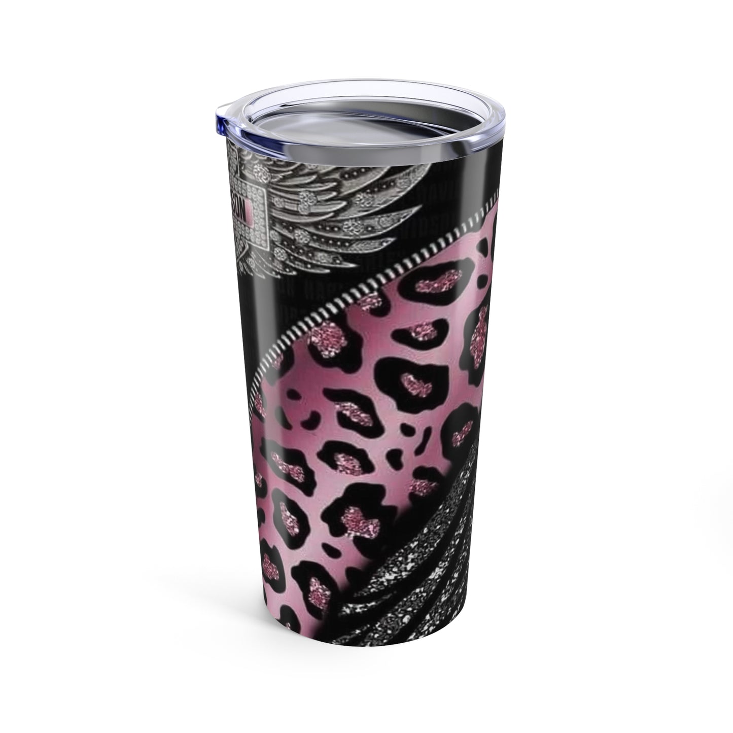 Edgy Pink Leopard Print Tumbler 20oz, Insulated Travel Mug for Motorcycle Lovers, Perfect Gift for Bikers, Stylish Drinkware for [...]