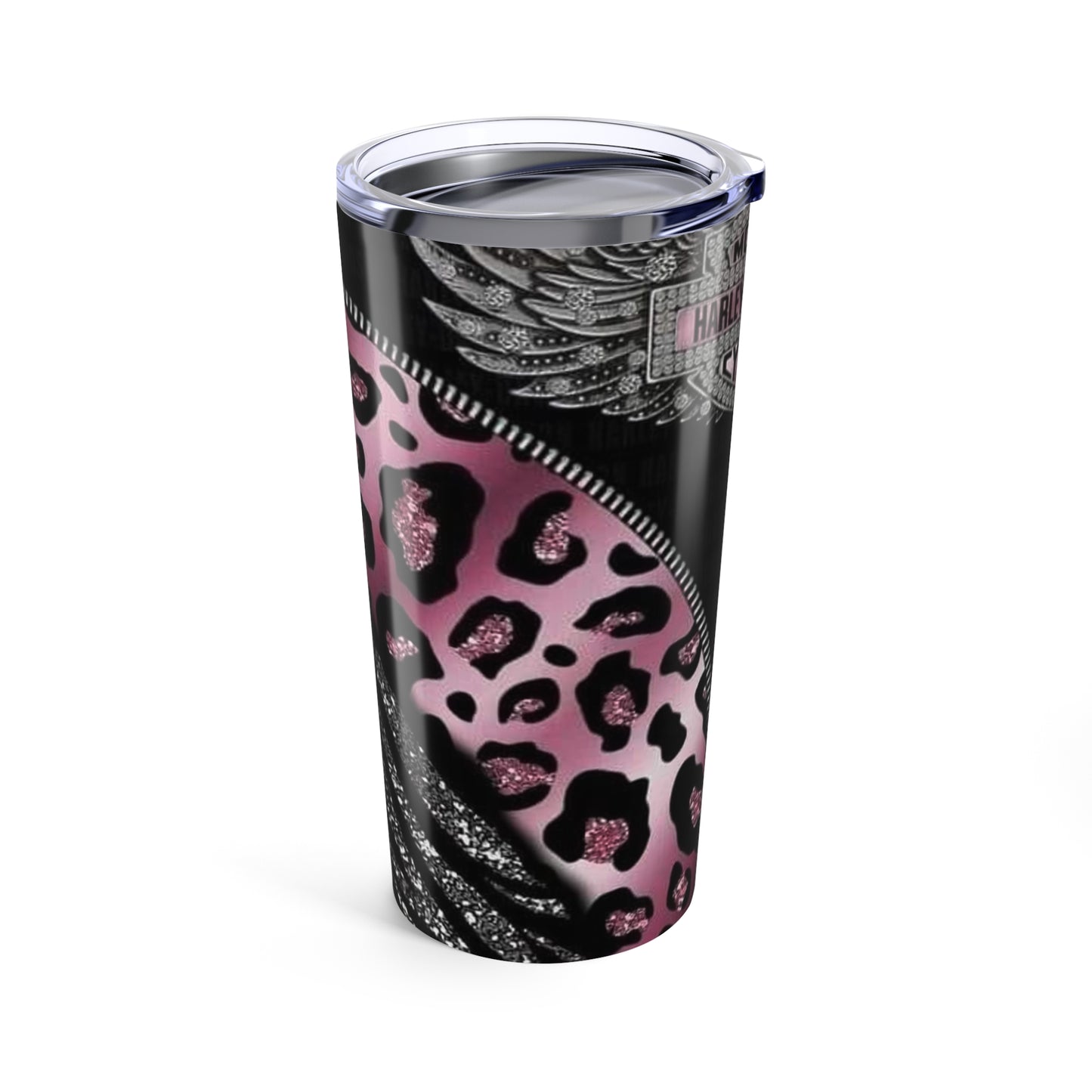Edgy Pink Leopard Print Tumbler 20oz, Insulated Travel Mug for Motorcycle Lovers, Perfect Gift for Bikers, Stylish Drinkware for [...]