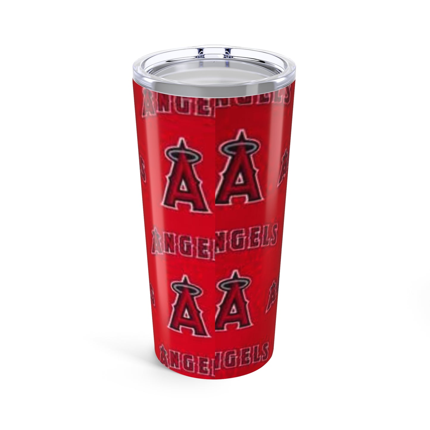 Los Angeles Angels Tumbler 20oz - MLB Fan Gift, Sports Drinkware, Red Travel Mug, Baseball Merchandise, Sports Party Supplies