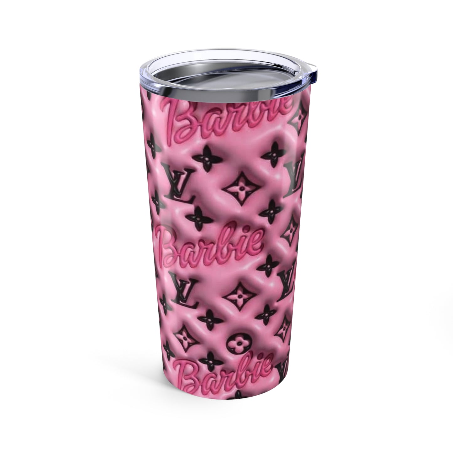 Trendy 20oz Tumbler with Barbie Design, Stylish Drinkware, Gifts for Her, Fashionable Travel Mug, Cute Coffee Cup, Party Favor