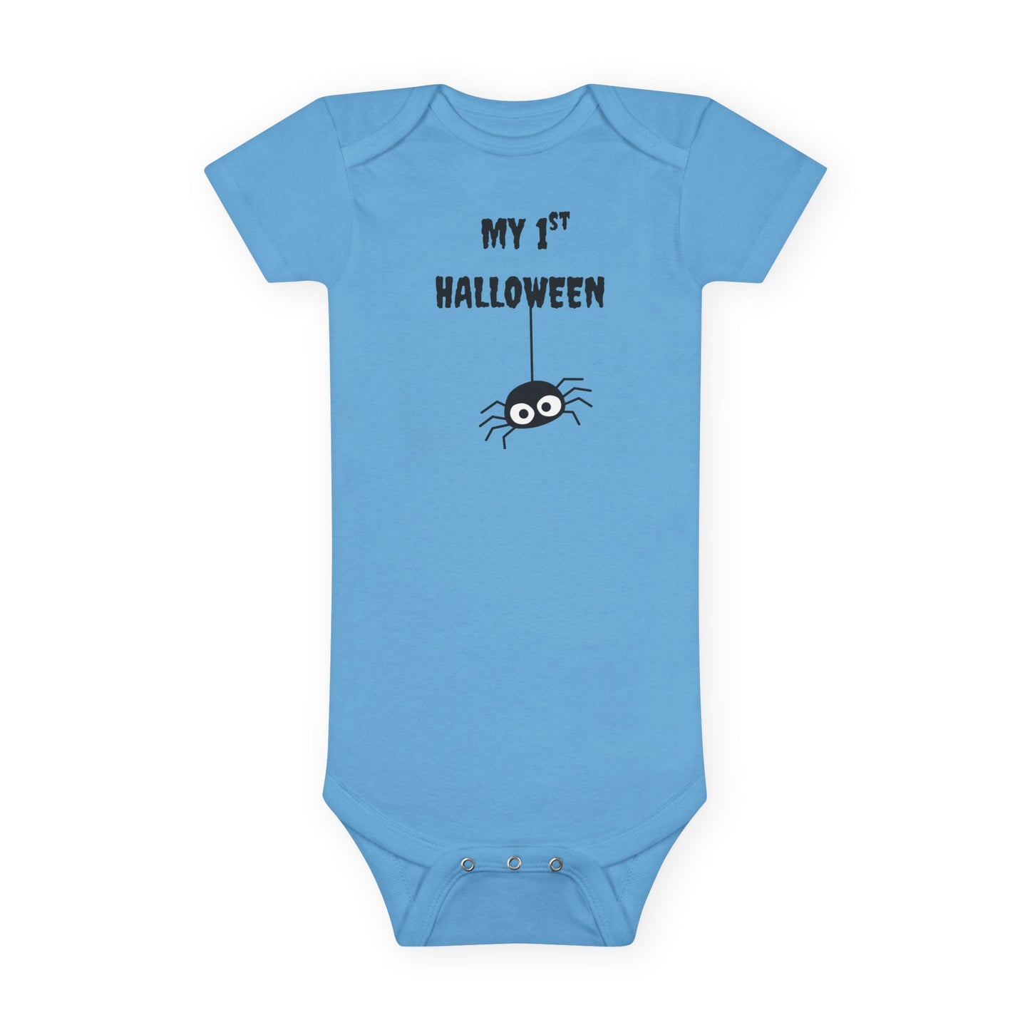My First Halloween Baby Onesie | Cute Infant Costume | Spooky Baby Shower Gift | Newborn Outfit | Halloween Apparel