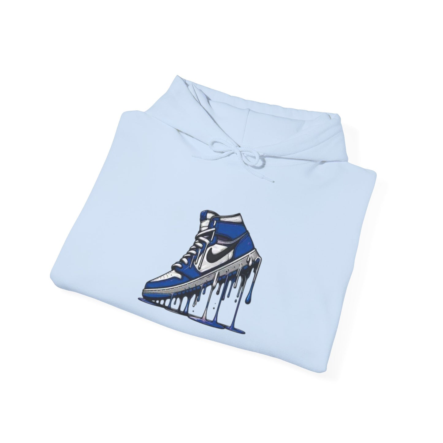 Graffiti Drip Sneaker Hoodie, Casual Streetwear, Unisex Sweatshirt, Cool Fashion Top, Gift for Sneakerheads