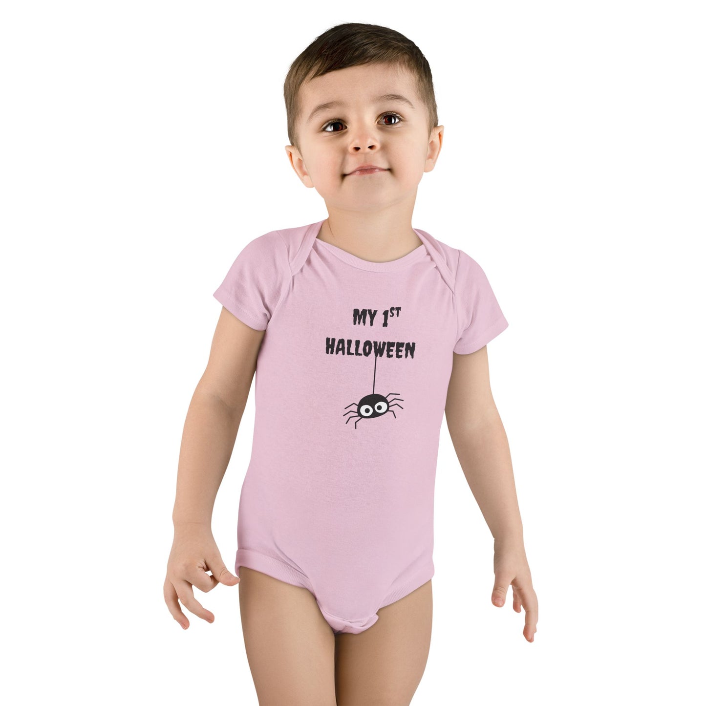 My First Halloween Baby Onesie | Cute Infant Costume | Spooky Baby Shower Gift | Newborn Outfit | Halloween Apparel