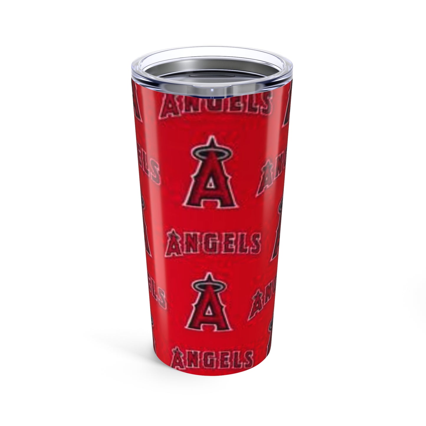 Los Angeles Angels Tumbler 20oz - MLB Fan Gift, Sports Drinkware, Red Travel Mug, Baseball Merchandise, Sports Party Supplies
