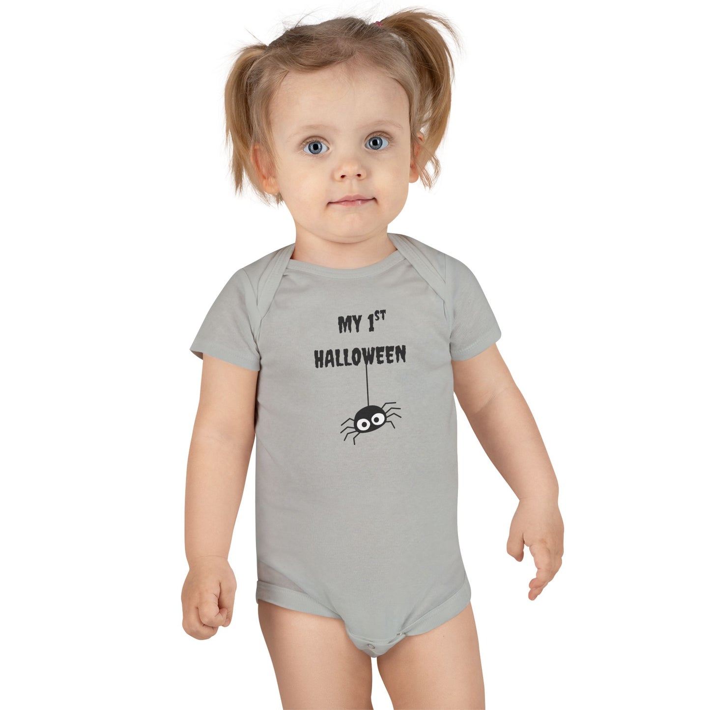 My First Halloween Baby Onesie | Cute Infant Costume | Spooky Baby Shower Gift | Newborn Outfit | Halloween Apparel