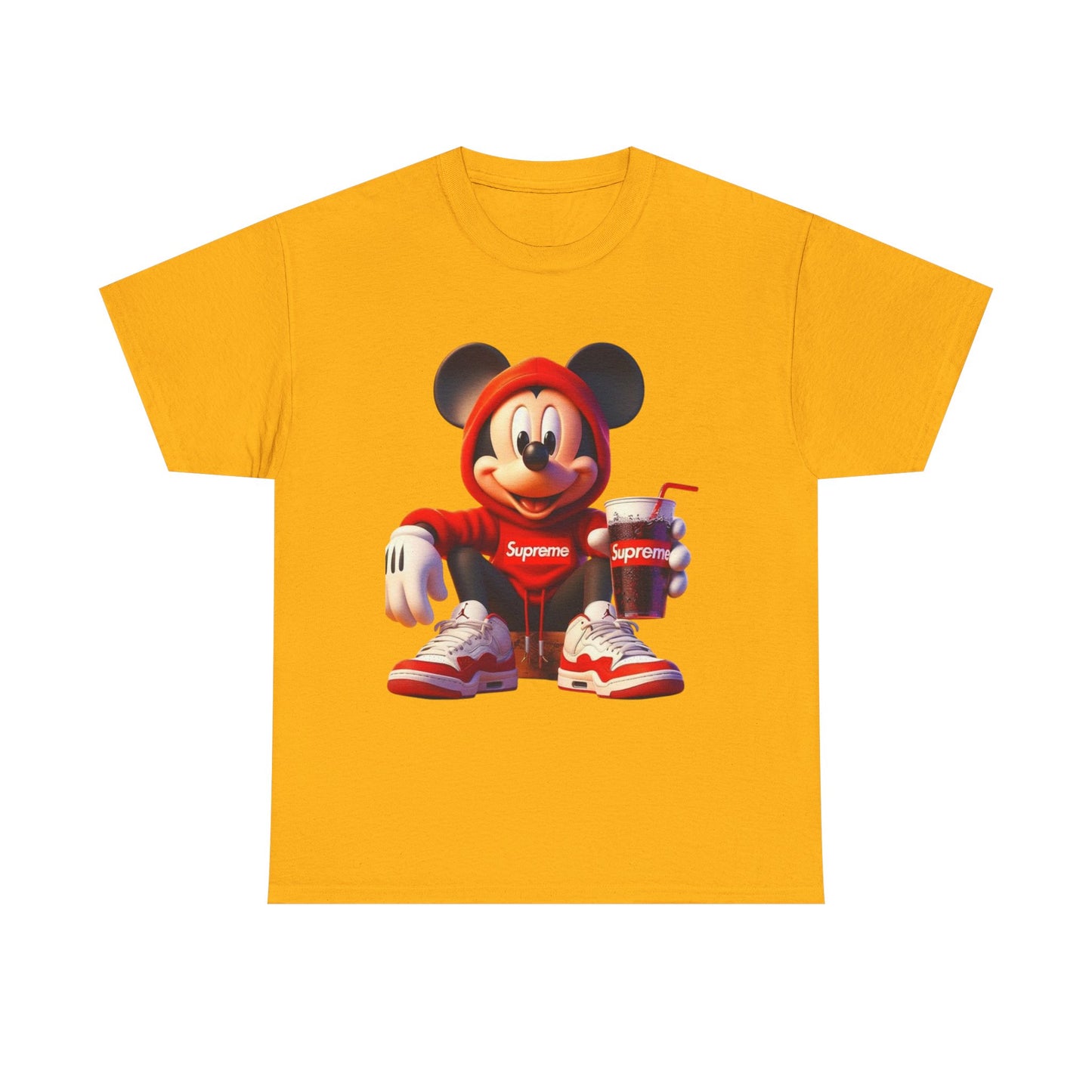 Street Style Mickey Tee, Unisex Graphic T-Shirt, Trendy Fashion Shirt, Gift for Disney Lovers, Cool Casual Wear