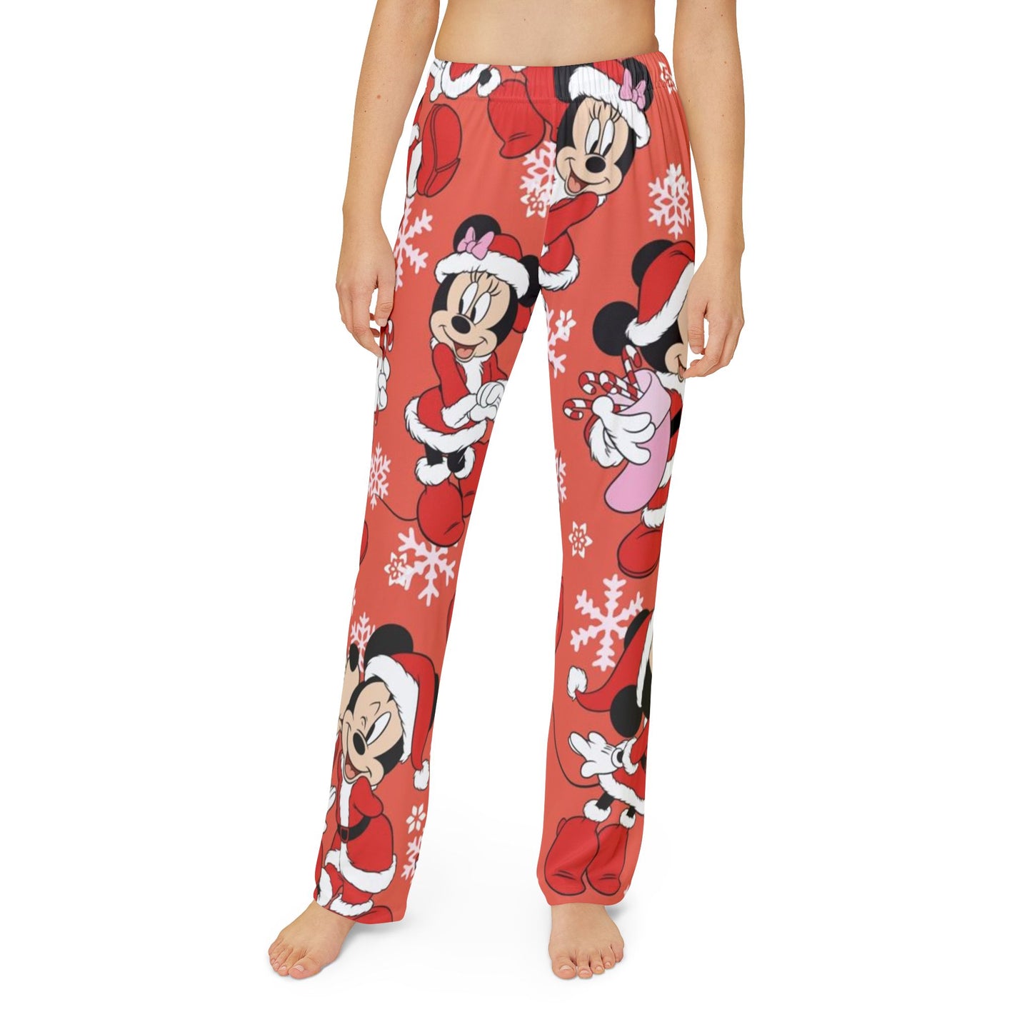 Mickey Mouse Holiday Lounge Pants for Kids, Cozy Sleepwear, Christmas Gift, Winter Pajamas, Fun At Home