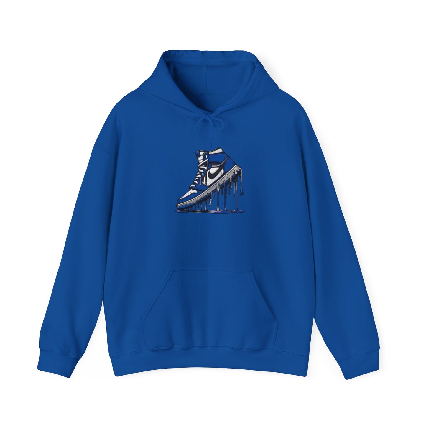 Graffiti Drip Sneaker Hoodie, Casual Streetwear, Unisex Sweatshirt, Cool Fashion Top, Gift for Sneakerheads