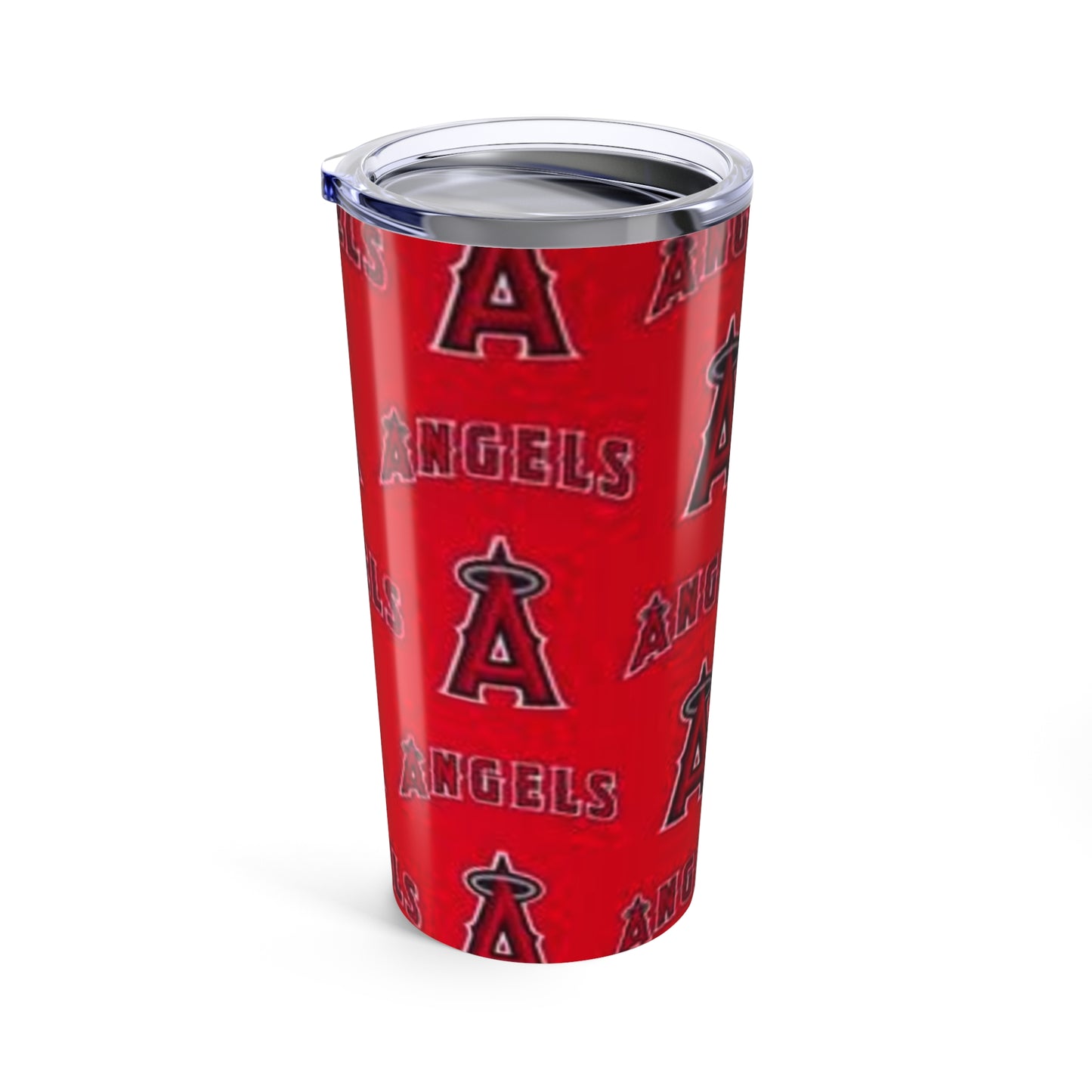 Los Angeles Angels Tumbler 20oz - MLB Fan Gift, Sports Drinkware, Red Travel Mug, Baseball Merchandise, Sports Party Supplies