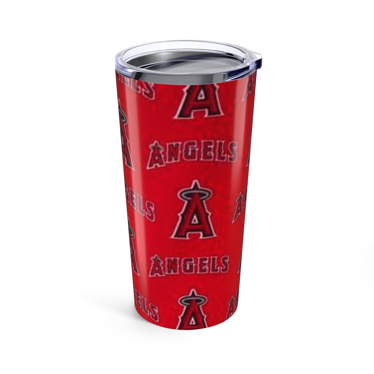 Los Angeles Angels Tumbler 20oz - MLB Fan Gift, Sports Drinkware, Red Travel Mug, Baseball Merchandise, Sports Party Supplies