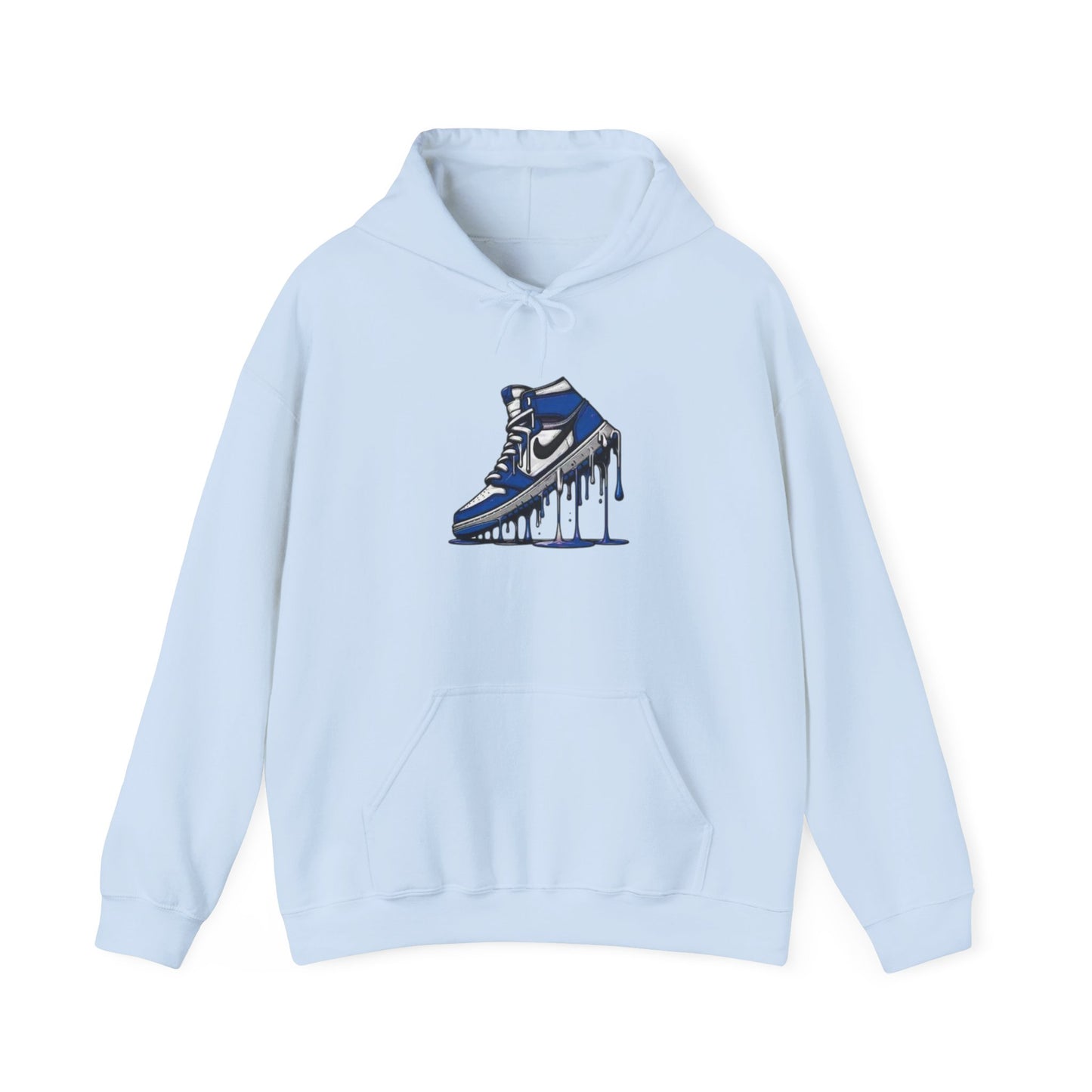 Graffiti Drip Sneaker Hoodie, Casual Streetwear, Unisex Sweatshirt, Cool Fashion Top, Gift for Sneakerheads