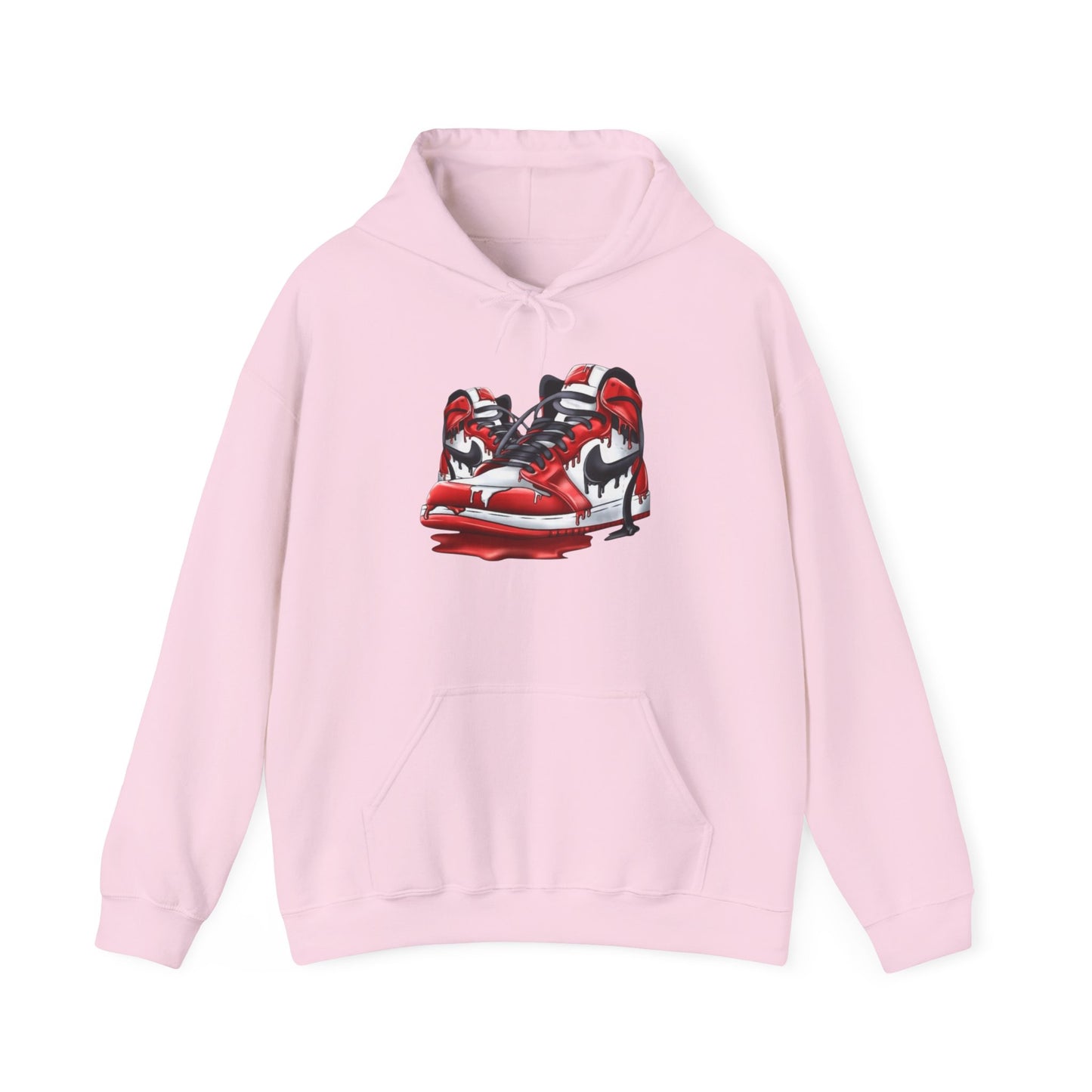 Red Kicks Unisex Hoodie - Stylish Casual Wear, Streetwear, Athleisure, Gift for Sneakerheads, Birthday, Everyday Comfort
