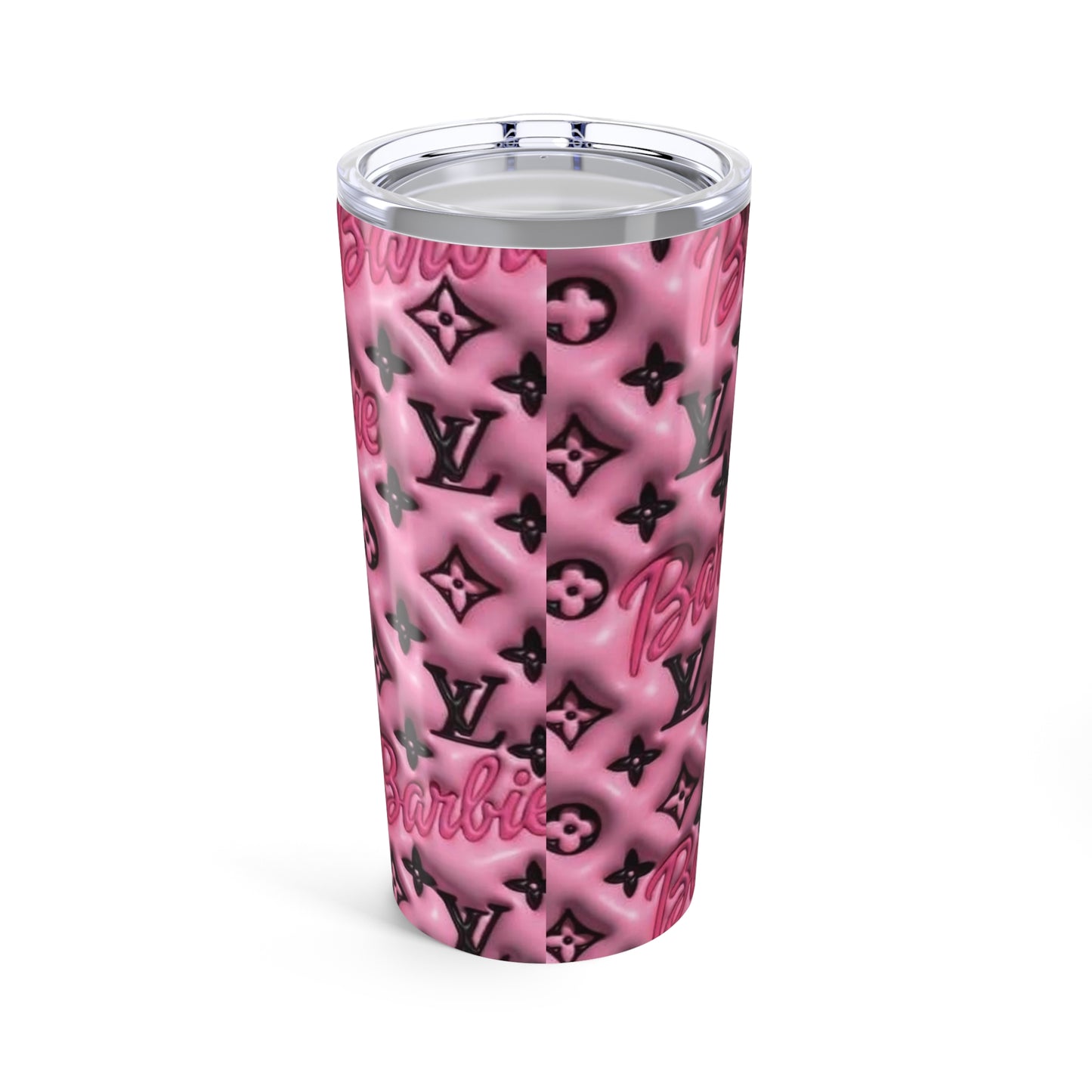 Trendy 20oz Tumbler with Barbie Design, Stylish Drinkware, Gifts for Her, Fashionable Travel Mug, Cute Coffee Cup, Party Favor