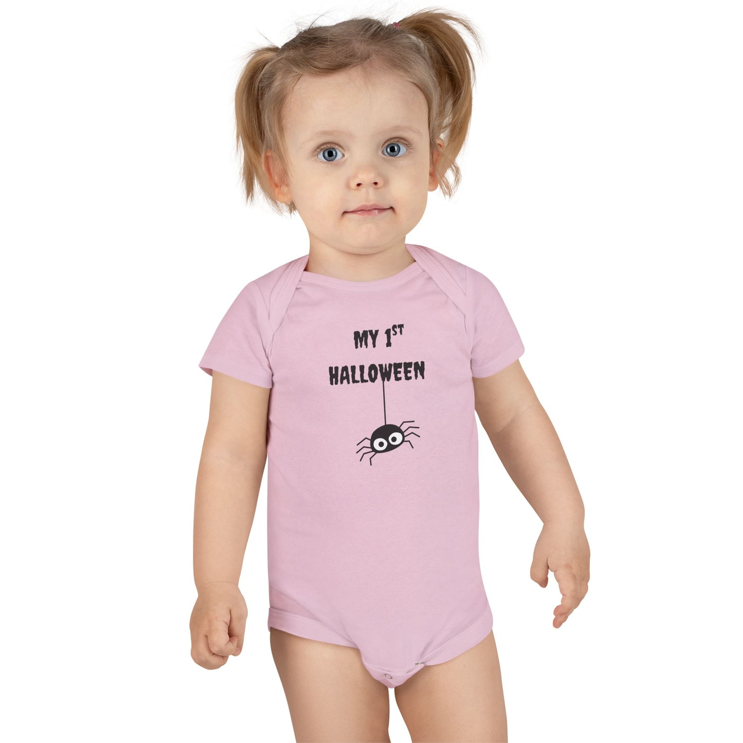 My First Halloween Baby Onesie | Cute Infant Costume | Spooky Baby Shower Gift | Newborn Outfit | Halloween Apparel