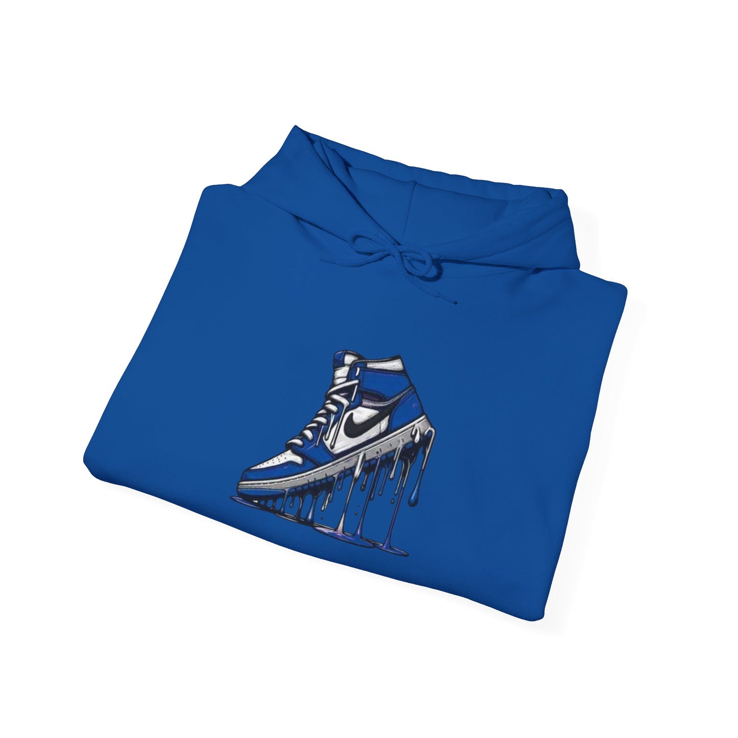 Graffiti Drip Sneaker Hoodie, Casual Streetwear, Unisex Sweatshirt, Cool Fashion Top, Gift for Sneakerheads