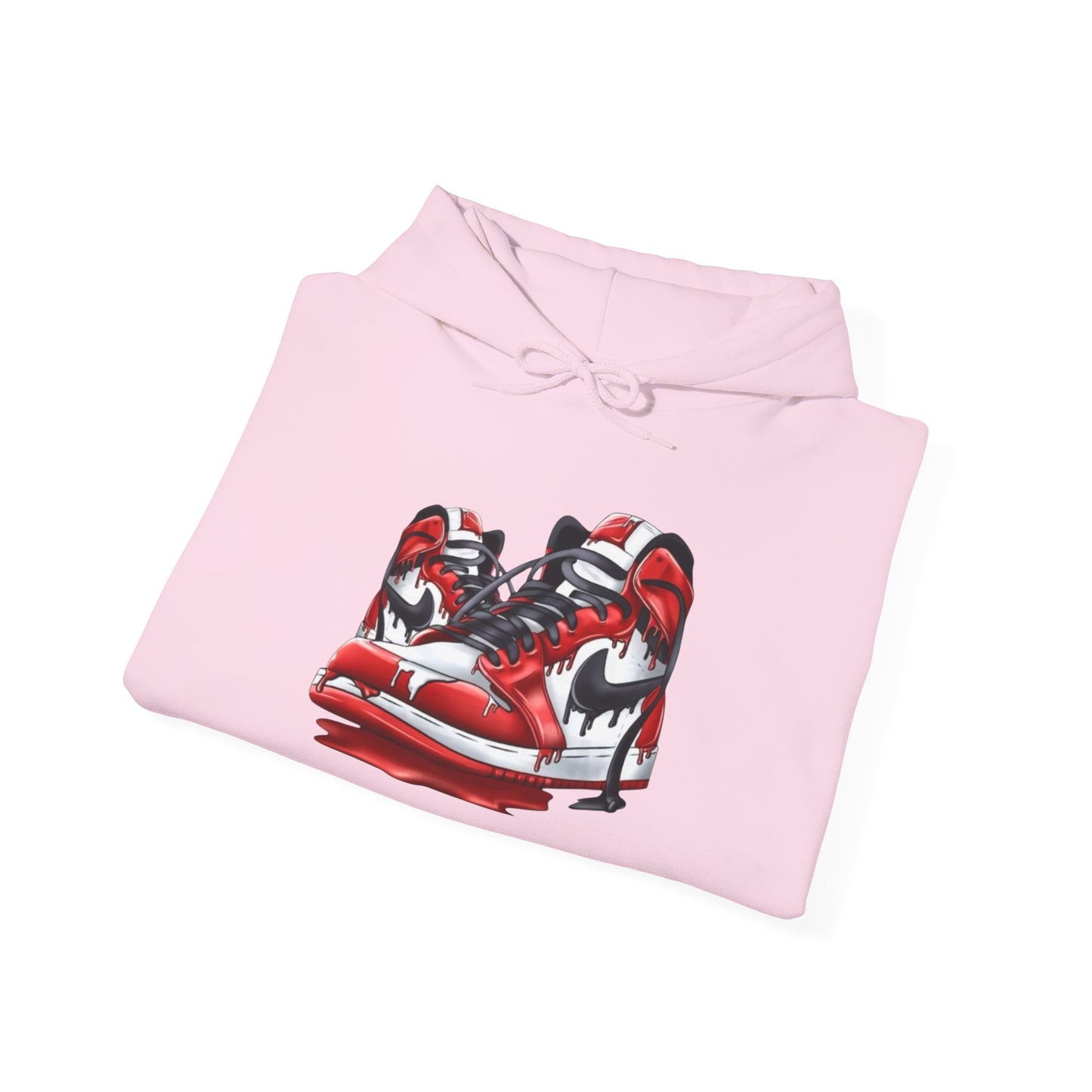 Red Kicks Unisex Hoodie - Stylish Casual Wear, Streetwear, Athleisure, Gift for Sneakerheads, Birthday, Everyday Comfort