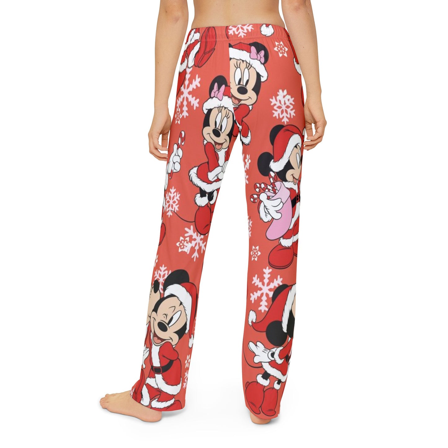 Mickey Mouse Holiday Lounge Pants for Kids, Cozy Sleepwear, Christmas Gift, Winter Pajamas, Fun At Home