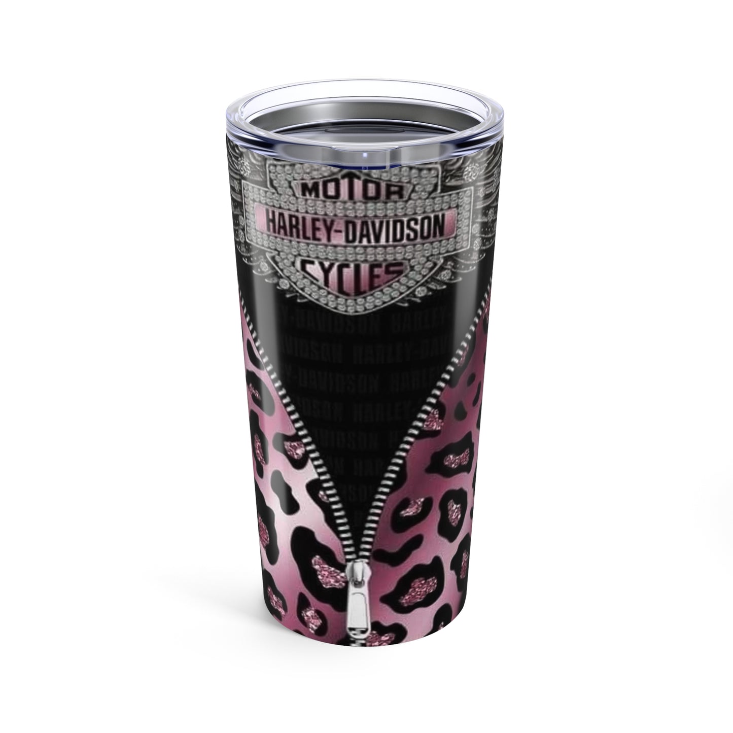 Edgy Pink Leopard Print Tumbler 20oz, Insulated Travel Mug for Motorcycle Lovers, Perfect Gift for Bikers, Stylish Drinkware for [...]